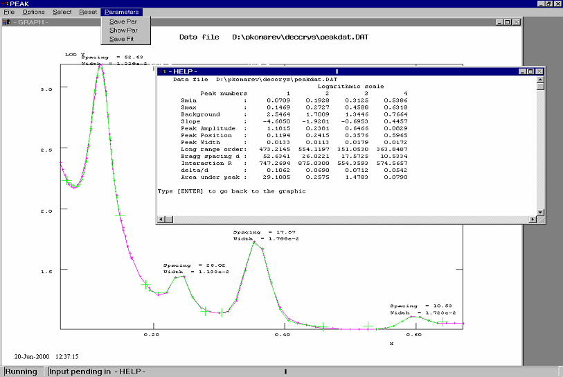screenshot of PEAK
